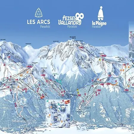 Apartment Les Coches, Magnifique Au Pied La Plagne